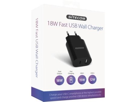 18W Fast USB Wall Charger